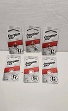 6 Energizer Batteries 392 Silver Oxide 03/2028 392BPZ replaces LR41 Lot of 6 ind