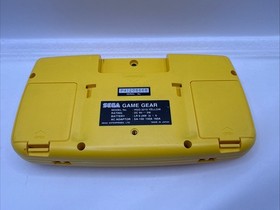Yellow Sega Game Gear HGG-3210 Japan Recapped Tested Working Console - Read