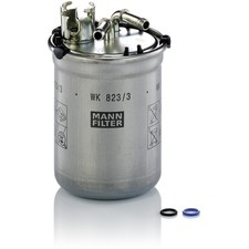 Kraftstofffilter MANN-FILTER WK 823/3 x für VW POLO (9N) Polo Limousine (9N4)