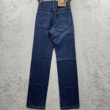 Vintage 70's Lee Rider Denim Jeans Straight Leg Men's 26x34 USA NOS With Tags