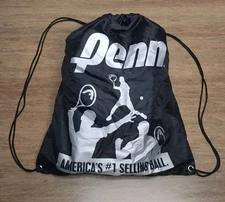 Drawstring Backpack -Shoe Bag - Penn Tennis Logo