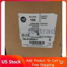 ALLEN-BRADLEY 100-D180EA11 CONTACTOR 208-277V 50/60HZ NEW IN BOX US Free Tax