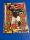 2026 Topps Series 1 - Paul Skenes #100 Pink Green Polka Dots