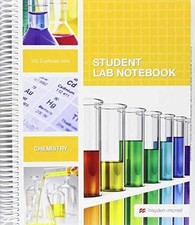 Student Lab Notebook Spiral - Spiral-bound, by Hayden-McNeil - Very Good t