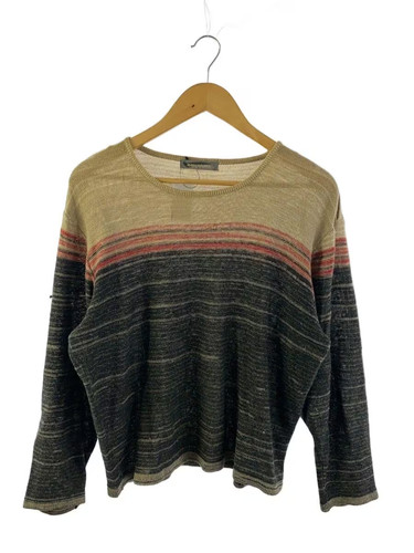 Issey Miyake Men, ISSEY MIYAKE MEN 80's Vintage Multicolor Striped Knit Sweater Pre-owned
