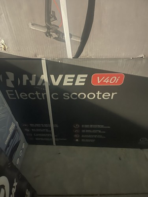 #ad #ad NAVEE V40I ELECTRIC SCOOTER BLACK: 700W 25 MILE RANGE 20 MPH 10 $550.00