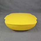 VINTAGE PYREX YELLOW HOSTESS CASSEROLE DISH 525B 2 1/2 QUART w/ 525C LID