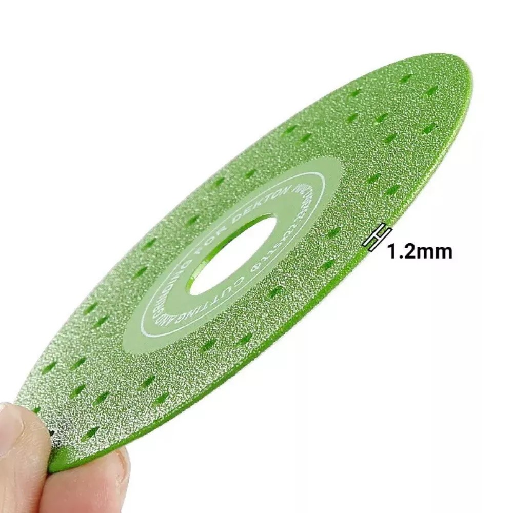 3x Diamond Chamfered Saw Blades 4.5"Tile Glass Ceramic Cutting Disc Grinder Tool