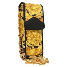 Gianni Versace Marsupio a Spalla in PVC Pelle Oro Giallo Autore BA3323