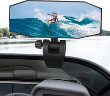 Boat Rear View Mirror 4.7" Adjustable Marine Ski Water Skiing Surfing Accessory