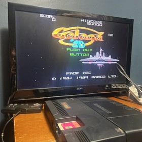 GALAGA &rsquo;90 (Turbo Grafx 16, 1989) Hu Card Cartridge Only Tested Works