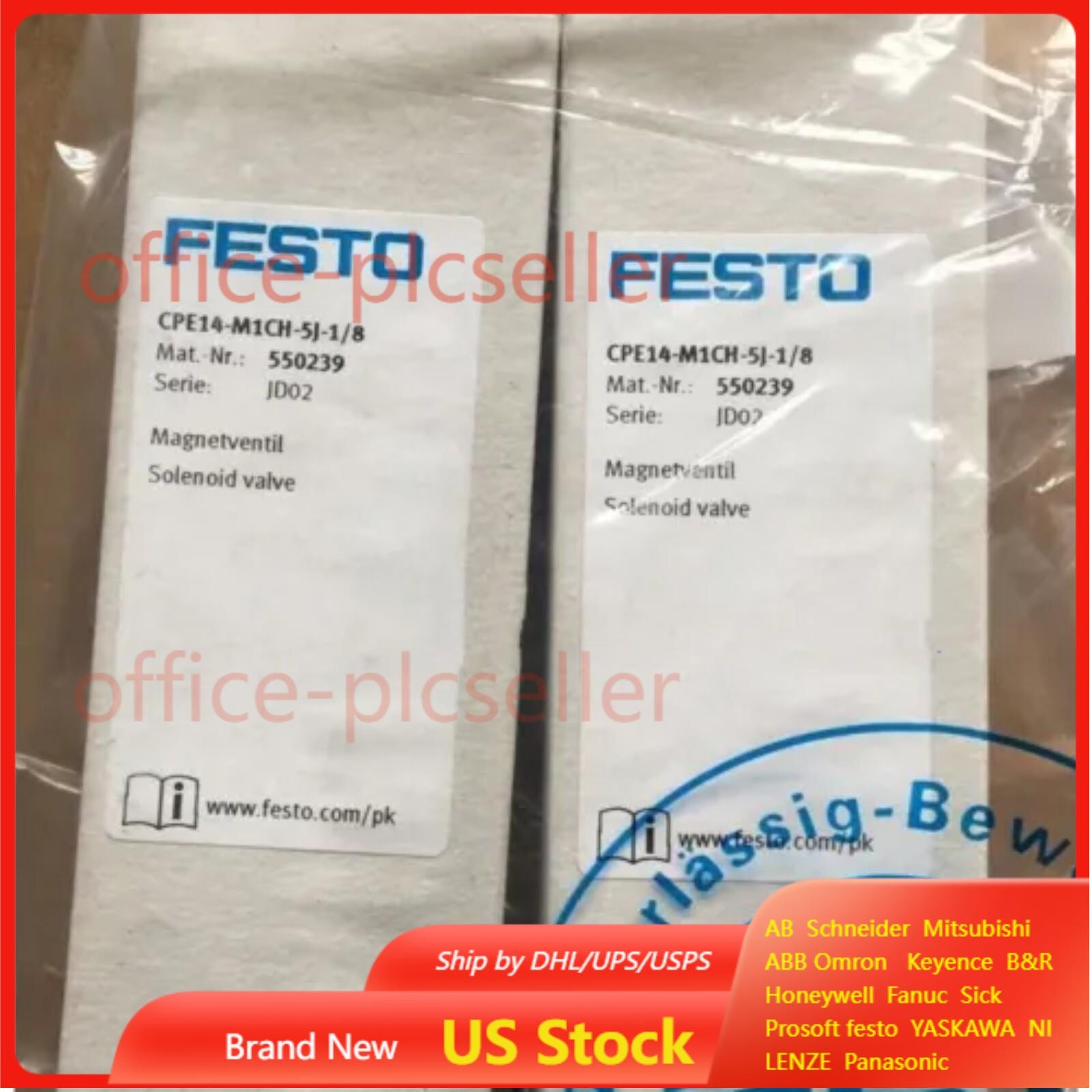 New Festo 550239 CPE14-M1CH-5J-1/8 Solenoid valve