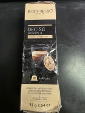 Bestpresso capsules , Deciso Intensity (2PK) 10 Capsules each Expire 12/26