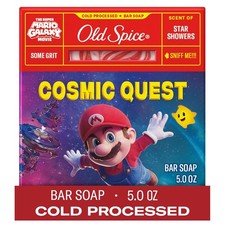Old Spice Bar Soap for Men, x The Super Mario Galaxy Movie, Cold Pressed with Gr