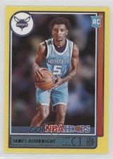 2021-22 Panini NBA Hoops Rookies Yellow James Bouknight #203 02v3