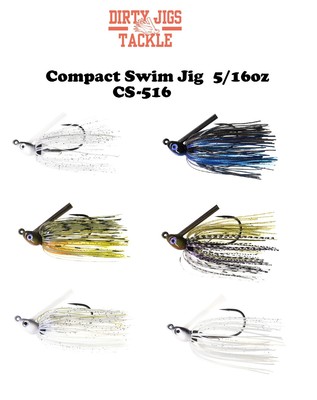 Dirty Jigs Compact Swim Jig 5/16oz
