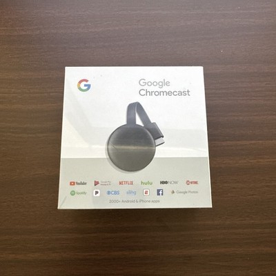 Google Chromecast 3rd Generation GA00439-US Streaming Media Player