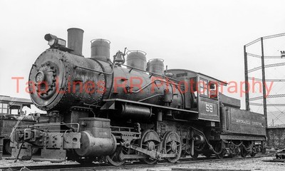 Monongahela Connecting #59 0-6-0 Pittsburgh PA 9-5-1937 I Saunders Neu 5x8 Foto