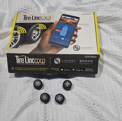 #ad Lippert Tire LINC 4 Tire Pressure System Trailer Camper RV Brand New $125.00