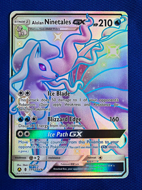 Alolan Ninetales GX #SV53 (Hidden Fates (2019))