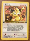 Pokemon 1st Edition Team Rocket (2000) - Meowth 62/82 - Common - NM