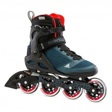 ROLLERBLADE Men's Macroblade 90 Orion Blue/Spicy Orange Inline Skates