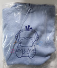 Pokemon Center Analog Beats Lo-Fi Hoodie Pullover Blue Psyduck Size L BRAND NEW