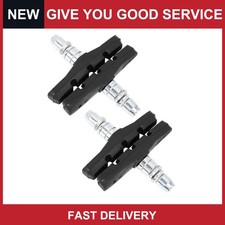 Universal 6mm Thread Dia Rubber Mountain Bicycle Bike Brake Pads Pack of 2