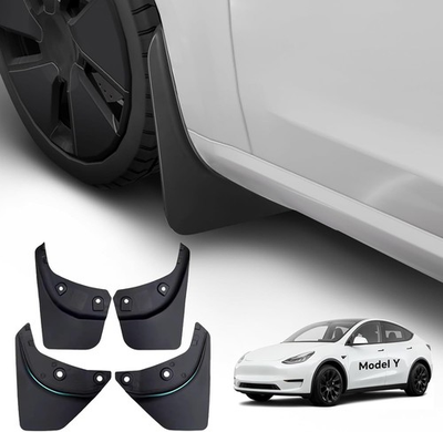 #ad #ad Mud Flaps Splash Guards for 2021 2024 Tesla Model Y Vehicle Sediment Protection $31.95