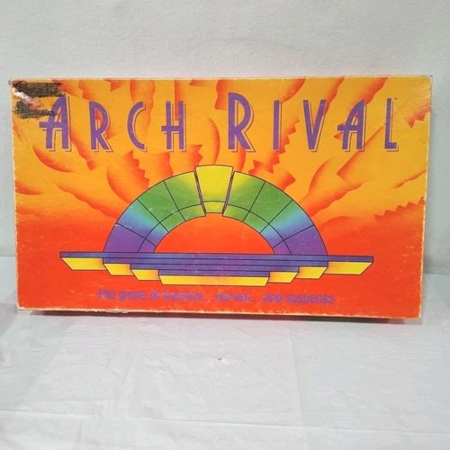 Arch Rival Vtg Game Parker Brothers 1992 Balance Nerves Suspense Missing 1 Piece