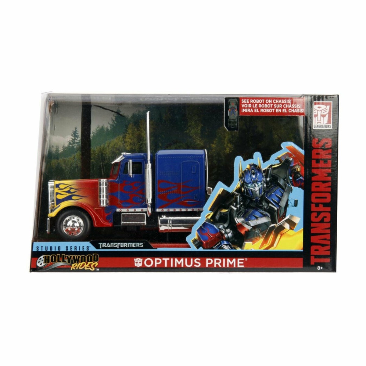 Jada Toys Transformers Optimus Prime T1 1 24 Truck for sale online