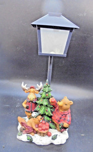 Christmas Votive Holder 'Camp Fullabeans' 1990s Decor