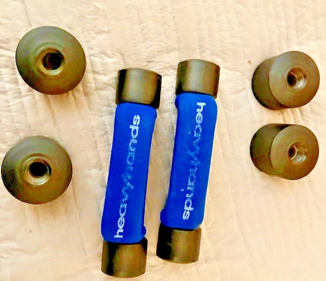 Heavy Hands Set of Workout Dumbell Hand Weights 2 lb + 4 lb
Opens in a new window or tab