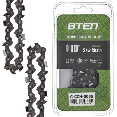 #ad Chainsaw Chain 10 Inch .050 3 8 LP 40DL for Earthwise PS43010 PS40010 LPS4210 $11.95