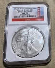 2013-S NGC MS 70 EARLY RELEASES 1 OZ. FINE SILVER EAGLE $1 WALKING LIBERTY COIN