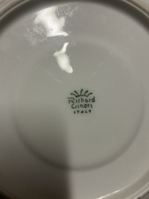 SERVIZIO DA THE TÈ VINTAGE  IN PORCELLANA 24 pezzi  RICHARD GINORI bordo dorato