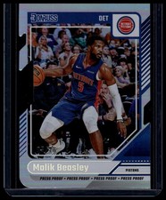 2024-25 Donruss #81 Malik Beasley Press Proof Silver Die Cuts #/75