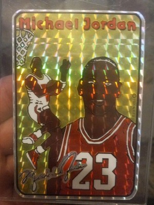 PLZ READ!! Michael Jordan 1985 Prism Jewel Vending Machine Sticker