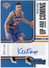 2018-19 Panini Contenders Up And Coming Autographs KEVIN KNOX #UC-KNX #83/199 RC