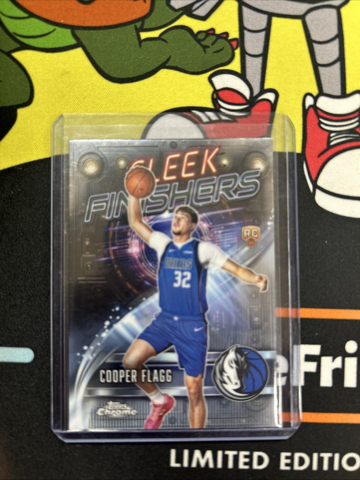2025-26 Topps Chrome Basketball Cooper Flagg Sleek Finishers  #SF-21 RC