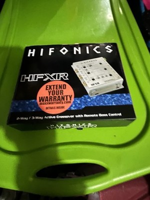 Hifonics HFXR 2-Way/3-Way Active Crossover with Remote Bass Control
