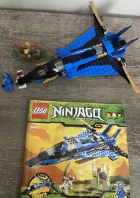 Lego Ninjago Jay's Storm Fighter 9442 Box 100% Complete Rise of the Snakes 2011