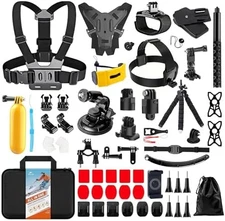 70 in 1 action camera accessories kit for gopro insta360 DJI Sony