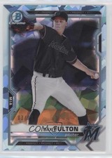 2021 Bowman Chrome Prospects Atomic Refractor Dax Fulton #BCP-32 5v7