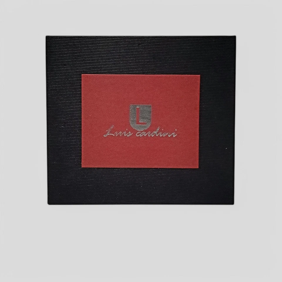 Luis Cardini Correa Silicona Hombre Deportivo Rojo Negro Reloj Set Regalo Pluma Llavero Foto 4 de 4