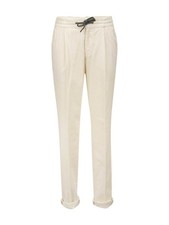 BRUNELLO CUCINELLI MEN'S OFF WHITE TAILORED TROUSERS MSRP 995 56