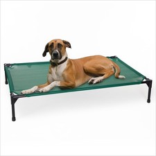 All Weather Pet Cot Green Large 42 X 30 X 7 Inches