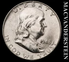 1948-D Silver Franklin Half Dollar - FBL - Choice Gem Brilliant Unc  #L6577