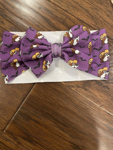 Buc-ee’s baby girl Halloween headband