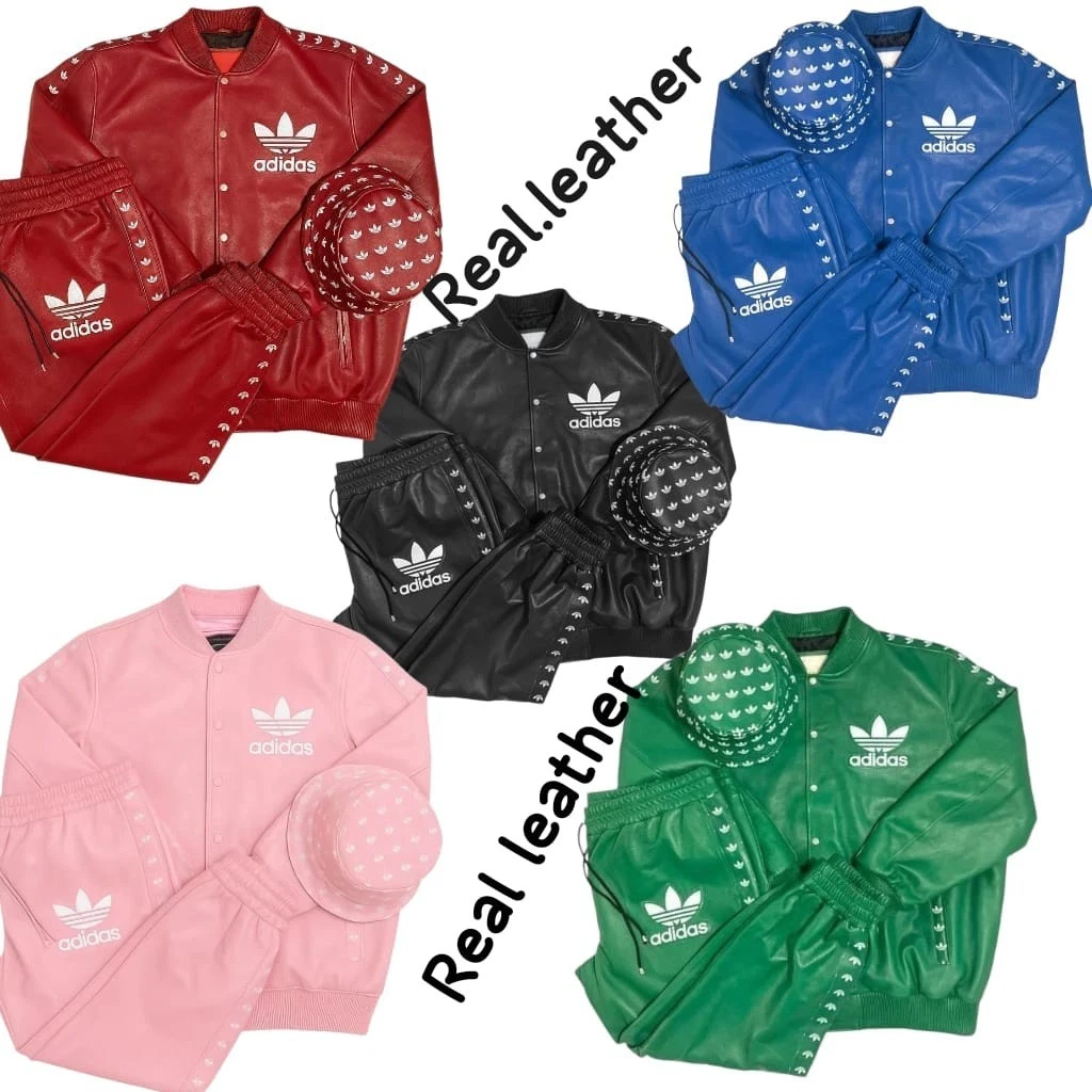 adidas Leather Outer Shell Black Coats, Jackets & Vests for Men